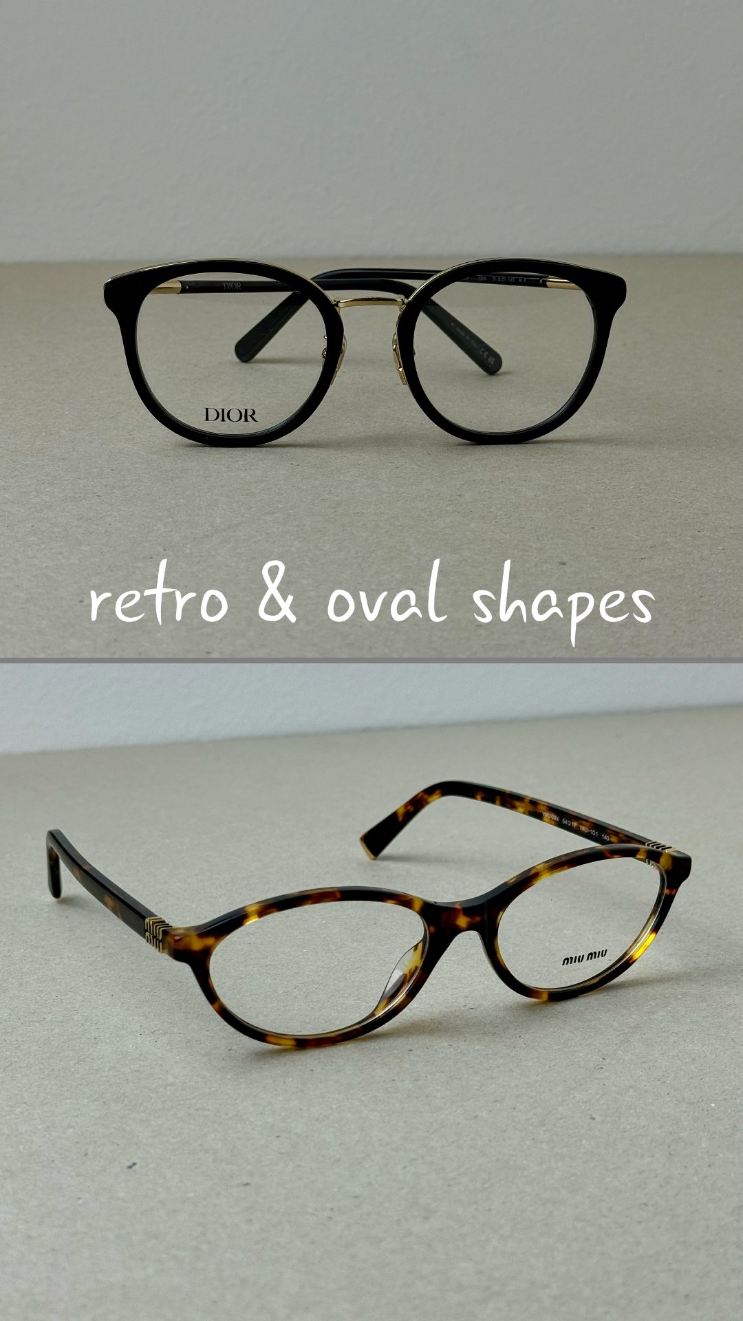 retro ovalne okuliare